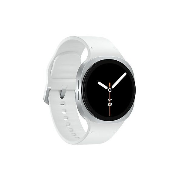 Samsung Galaxy Watch 8 3,81 cm (1.5") AMOLED 40 mm Cyfrowy 480 x 480 px Ekran dotykowy 4G Srebrny Wi-Fi GPS