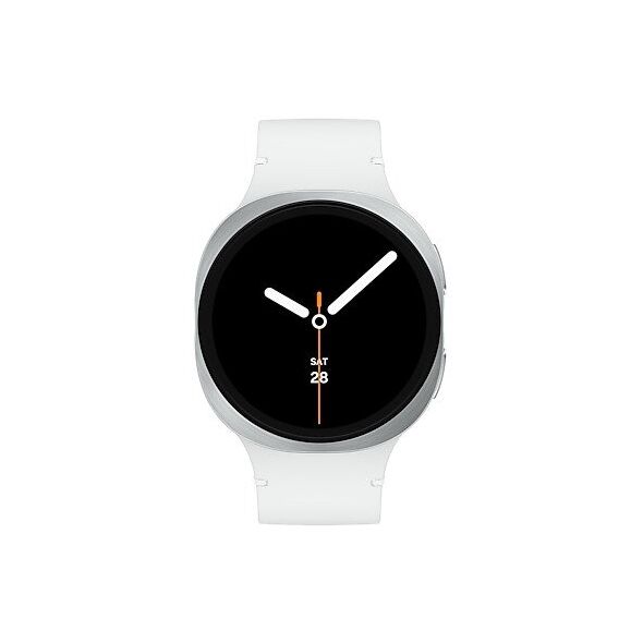 Samsung Galaxy Watch 8 3,81 cm (1.5") AMOLED 44 mm Cyfrowy 480 x 480 px Ekran dotykowy Srebrny Wi-Fi GPS