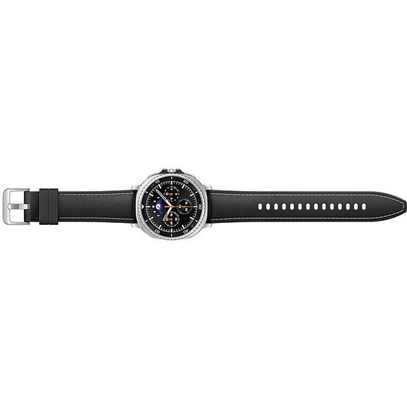Samsung Galaxy Watch 8 Classic 3,3 cm (1.3") AMOLED 46 mm Cyfrowy 438 x 438 px Ekran dotykowy 4G Srebrny Wi-Fi GPS