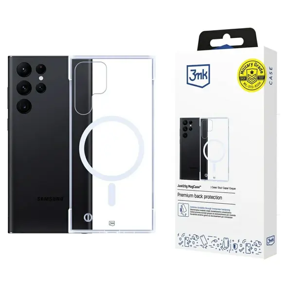 Etui 3MK Just20g MagCase do Samsung Galaxy S22 Ultra 5G