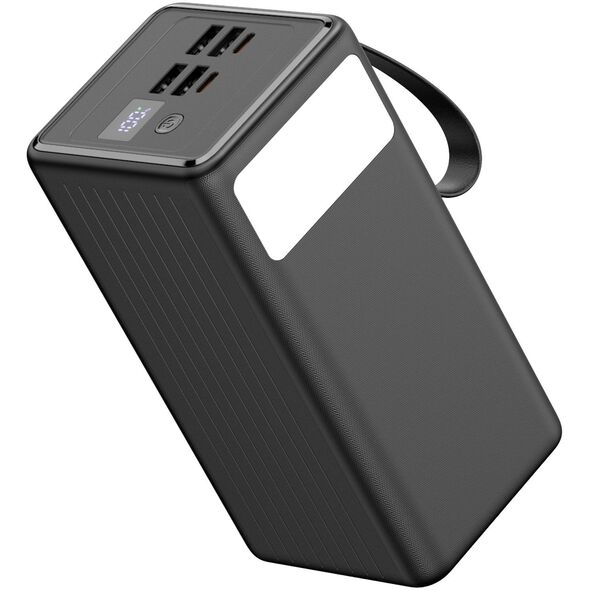 PLATINET POWER BANK 60000 mAh 65W PD FLASHLIGHT USB-C 1M CABLE [46260]