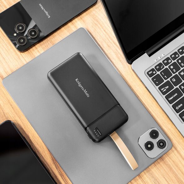 PowerBank Kruger&amp|Matz 30000 mAh Li-ion z funkcją QC oraz PD