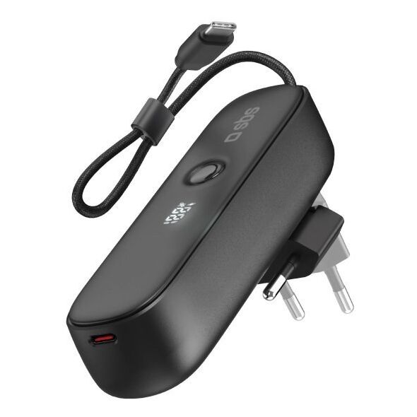 SBS Hybrid PD 20W 5000 mAh czarny