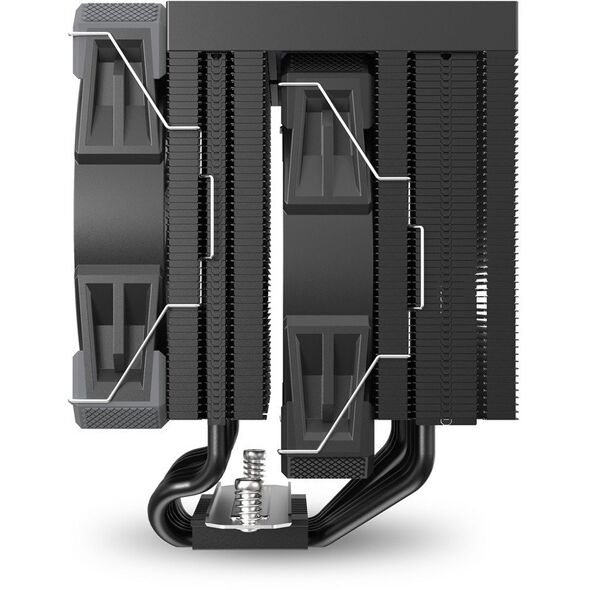 Sharkoon A60 RGB Procesor Chłodnica powietrza 12 cm Czarny 1 szt.