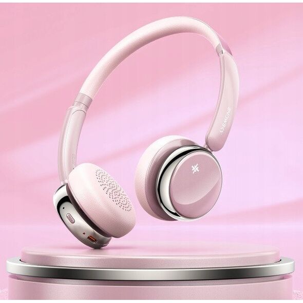FiiO Snowsky Anytime - pink - Słuchawki Nauszne Bluetooth z Aktywną Redukcją Szumów ANC