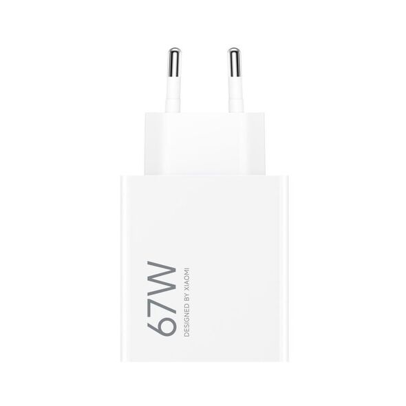 Φορτιστής Ταξιδίου Ταχείας Φόρτισης Xiaomi HyperCharge με Έξοδο USB A 67W Λευκό 6932554423599 6932554423599 έως και 12 άτοκες δόσεις