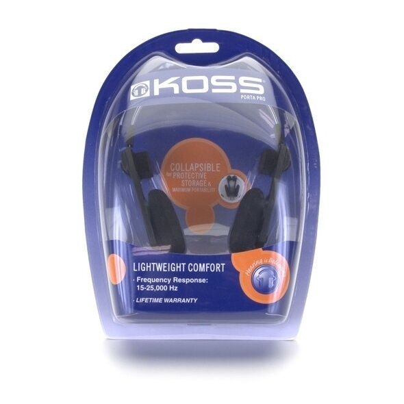 Słuchawki Koss Koss PORTA PRO - Headset - Music - Juodas - Monaural - Digital - Wired