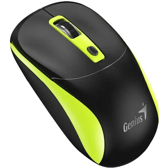 Mysz bezprzewodowa, Genius NX-7123, czarno-zielona, optyczna, 1200DPI