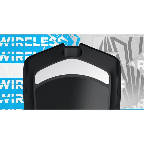 Mysz dla graczy bezprzewodowa Hator Pulsar 3 Wireless biała