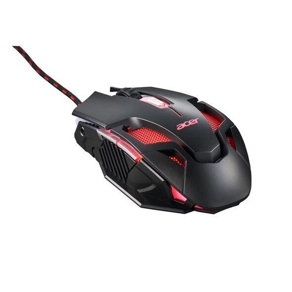 Acer Nitro Gaming NMW200 Black myszka Oburęczny USB Typu-A Optyczny 7200 DPI