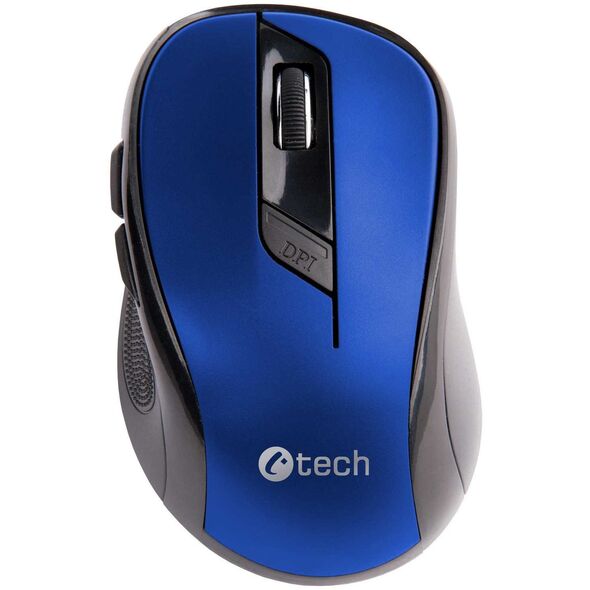 C-TECH WLM-02B myszka Biuro Po prawej stronie RF Wireless Optyczny 1600 DPI