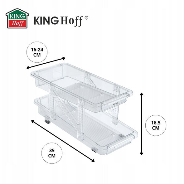 REGULOWANY ORGANIZER GRAWITACYJNY NA PUSZKI KINGHOFF KH-1944