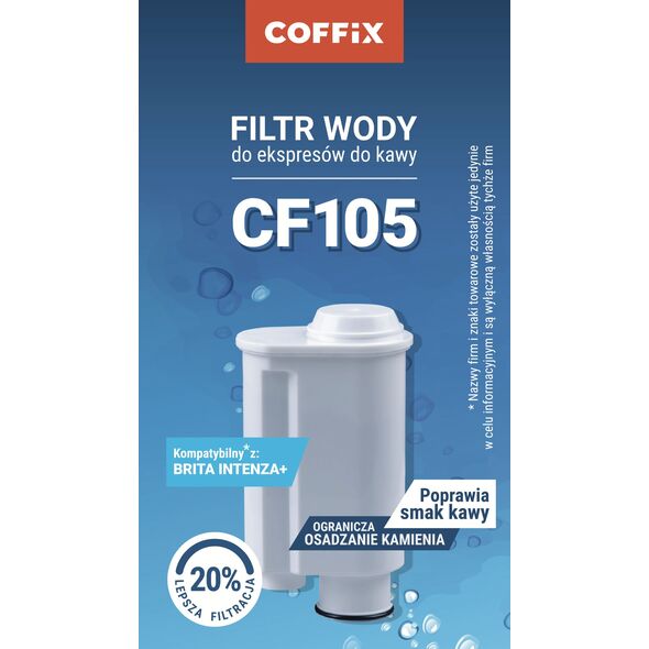 Coffix Filtr wody do ekspresu SAECO PHILIPS Brita Intenza+ (zamiennik)