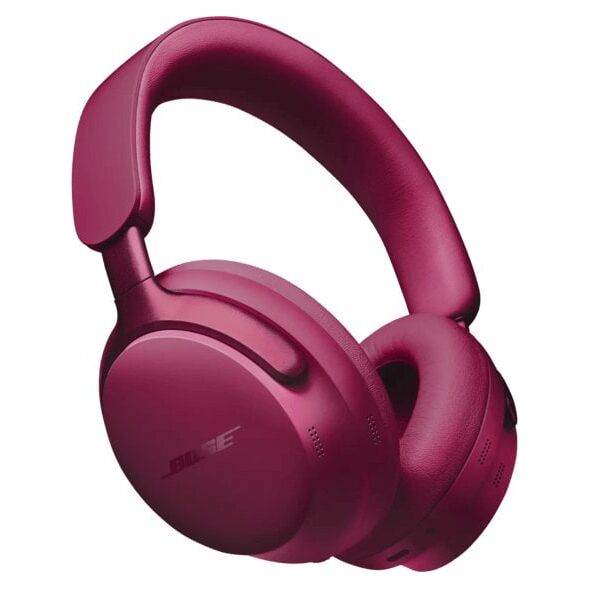 Bose QuietComfort Ultra ausinės Deep Plum spalvos