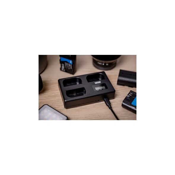 Newell battery charger TT-USB-C 3x Canon LP-E6