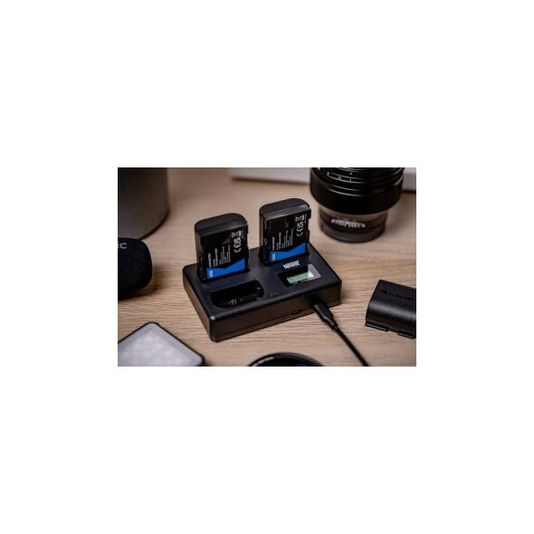 Newell battery charger TT-USB-C 3x Canon LP-E6