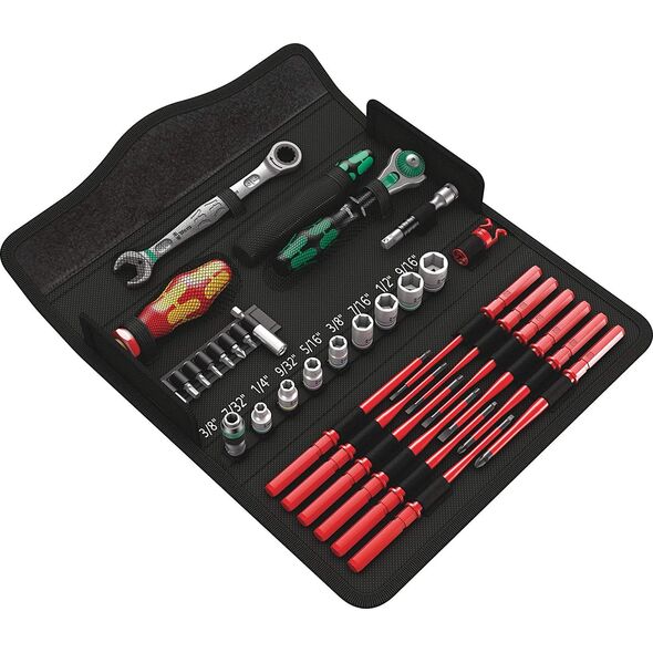 Wera Wera Kraftform Kompakt W Imperial 1 - Screwdriver set with interchangeable blades