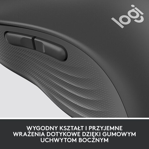 Mysz Logitech M650 L Grafitowy (910-006236)