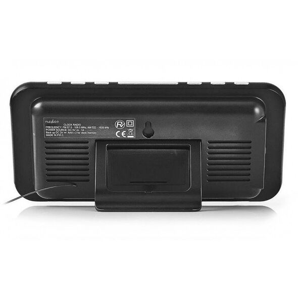 Nedis Radiobudzik Clar004Bk Czarny