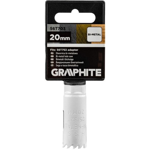Otwornica bi-metalowa 20 mm