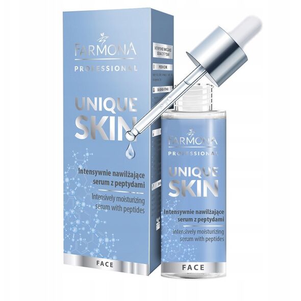Farmona UNIQUE SKIN Serum intensywnie nawilżające z peptydami 30 ml