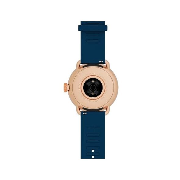 Withings Scanwatch 2 - zegarek z funkcją EKG, pomiarem pulsu i SPO2 oraz mierzeniem aktywności fizycznej i snu (38mm, blue rose gold)
