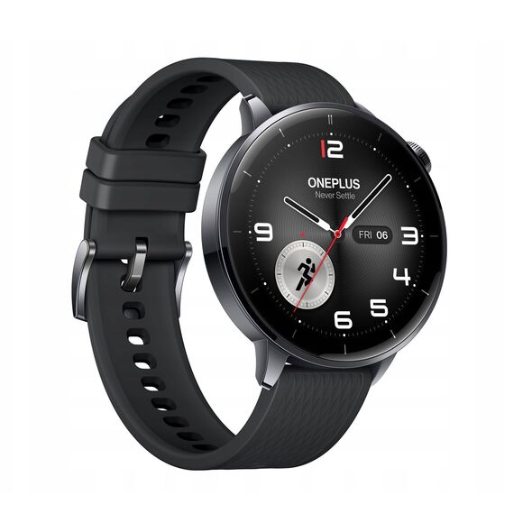 OnePlus Watch 3 smart watch, 43 mm, Black Steel