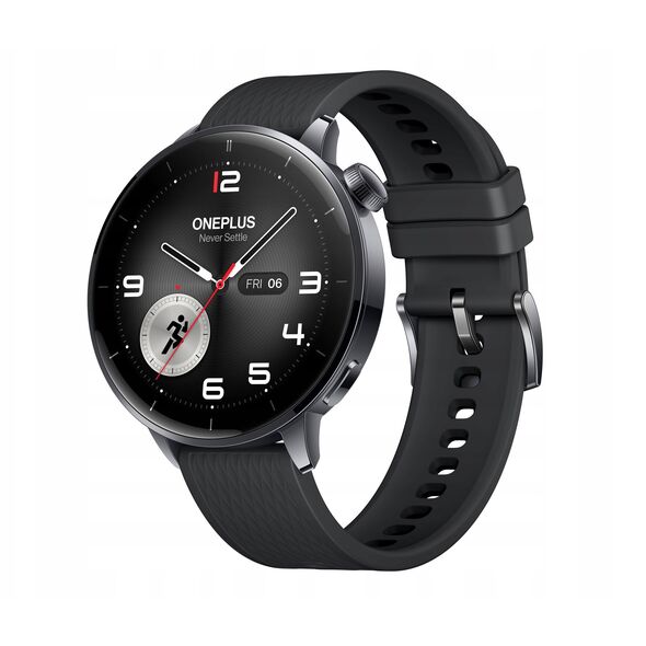 OnePlus Watch 3 smart watch, 43 mm, Black Steel