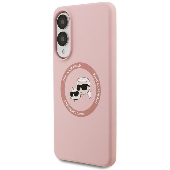 ETUI MAGSAFE KARL LAGERFELD DO GALAXY S25 EDGE, Case Różowe, Eleganckie