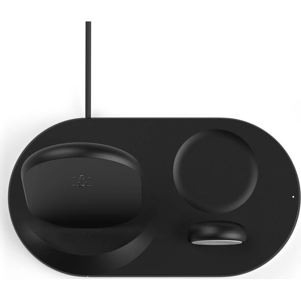 Ładowarka Belkin Wireless 3in1 Indukcyjna 2 A (WIZ001VFBK)