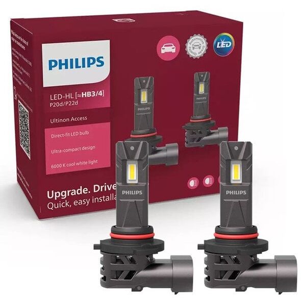 Philips Ultinon Retrofit LED HB3/HB4 12V