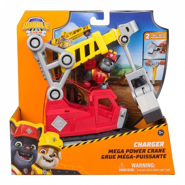 Rubble & Crew Μεγάλο Όχημα Εργαλείων Κατασκευής - Charger