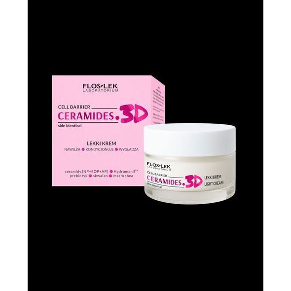 FLOSLEK CERAMIDES. 3D Lekkim krem do twarzy 50 ml