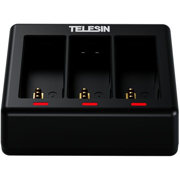 Ładowarka Usb + 2x Akumulator Bateria Do Gopro Hero 13 Black / Telesin / S0-ecb-07-tgp