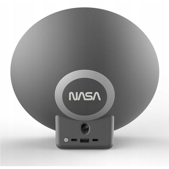 Głośnik Bluetooth Zegar Ładowarka Qi Lampa Led Biały Szum Alarm Nasa Spc600 / Nasa Spc600