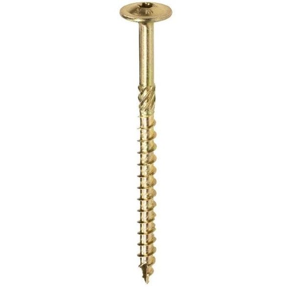 CHIP SCR TORX 8X160 YEL ZN WKCP(4)