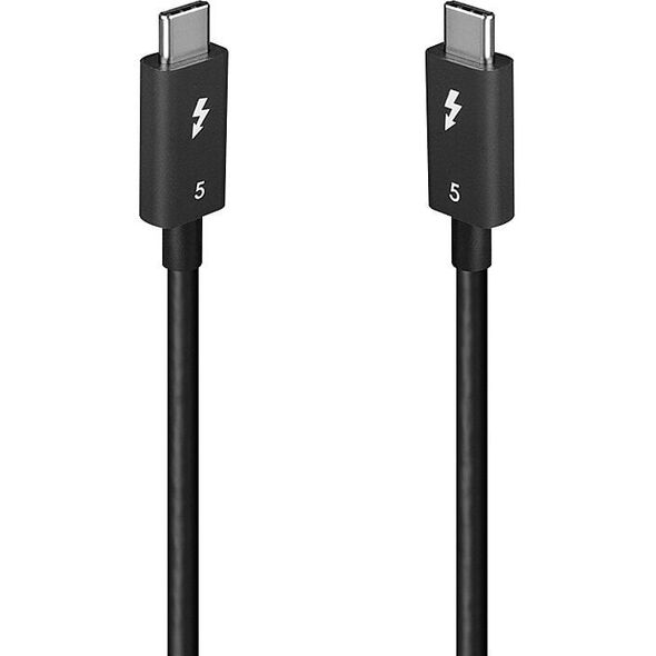 Lindy 31130 kabel Thunderbolt 1 m 80 Gbit/s Czarny