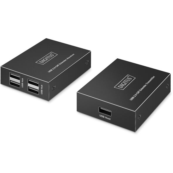 USB Extender, USB 2.0, 4x USB-A Ports, 150m
