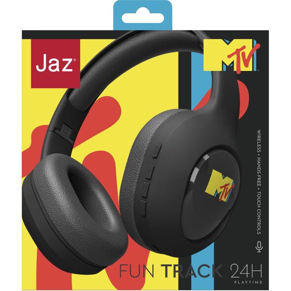 Jaz wireless headset Fun Track MTV, black