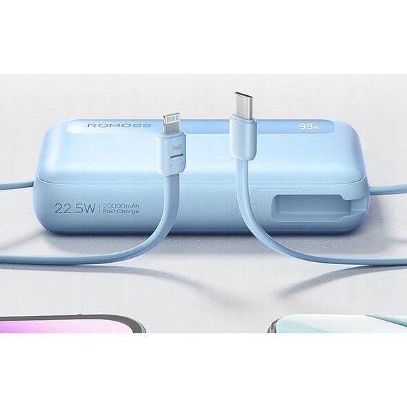 Powerbank Romoss PPR20 20000mAh (niebieski)