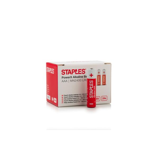 Staples PowerX MN2400 Μπαταρίες Micro AAA 24τμχ (390682) (STP390682) έως 12 άτοκες Δόσεις