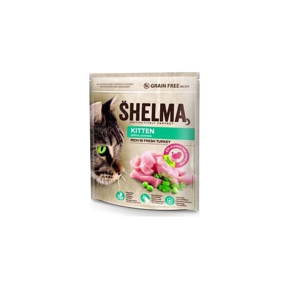 SHELMA Kitten. Z indykiem 750g  [100|26]