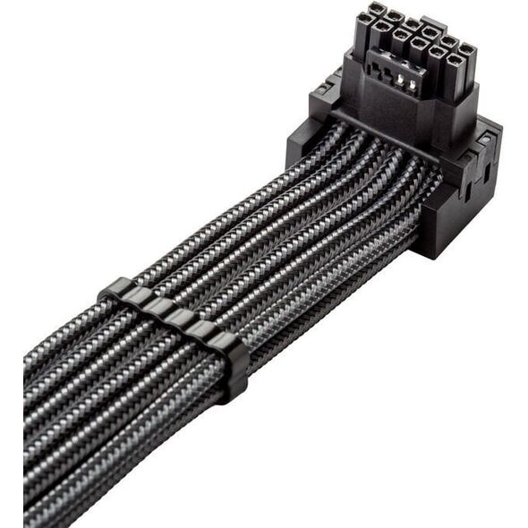CableMod C-Series Pro Anschlusskabel - Variante A, 90, 16-Pin zu 3x8-Pin PCIe, carbon