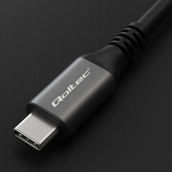 Kabel USB4 Ultra-Fast | USB-C PD 240W | Thunderbolt 3/4 | 4K |   40Gb/s | 1m | Czarny