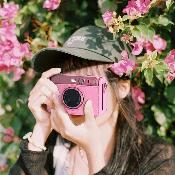 Futerał Etui Pokrowiec Do Fujifilm Instax Mini Evo / Różowy