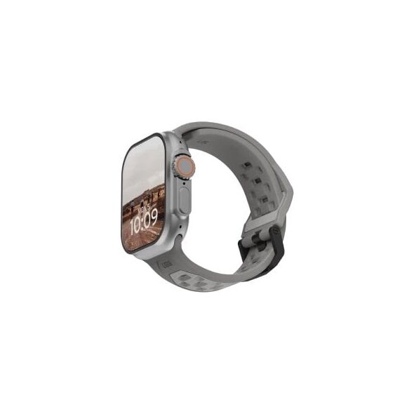 UAG Civilian - σιλικονούχο λουράκι για Apple Watch σειρά: 1-3, 42mm / 4-6 & SE 1-2, 44mm / 7-9, 45mm / 10, 46mm / Ultra 1-2, 49mm (τιτάνιο)