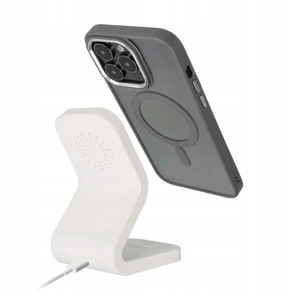 Θήκη COLOR EDGE MAG COVER συμβατή με MagSafe για IPHONE 16 Pro τιτάνιο γκρι