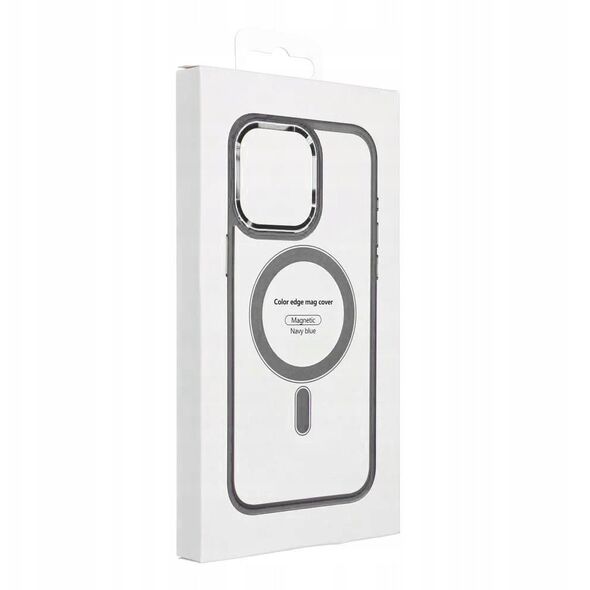 Θήκη COLOR EDGE MAG COVER συμβατή με MagSafe για IPHONE 16 Pro τιτάνιο γκρι