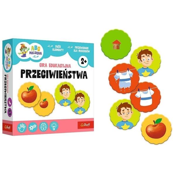 GRA Przeciwieństwa /ABC Malucha /Rodz.Trefl..02908