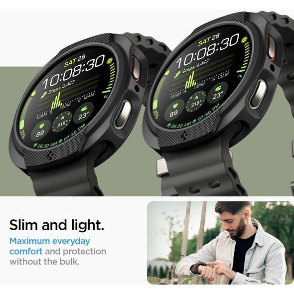 SPIGEN LIQUID AIR SAMSUNG GALAXY WATCH 8 (44 MM) MATTE BLACK